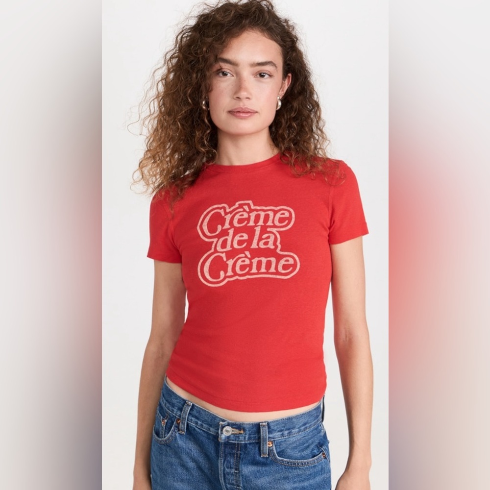 RE/DONE 90s Crème de la crème tee -hard to find